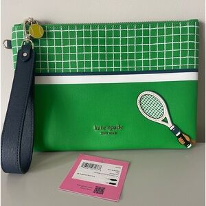Kate Spade Tennis Wristlet Purse